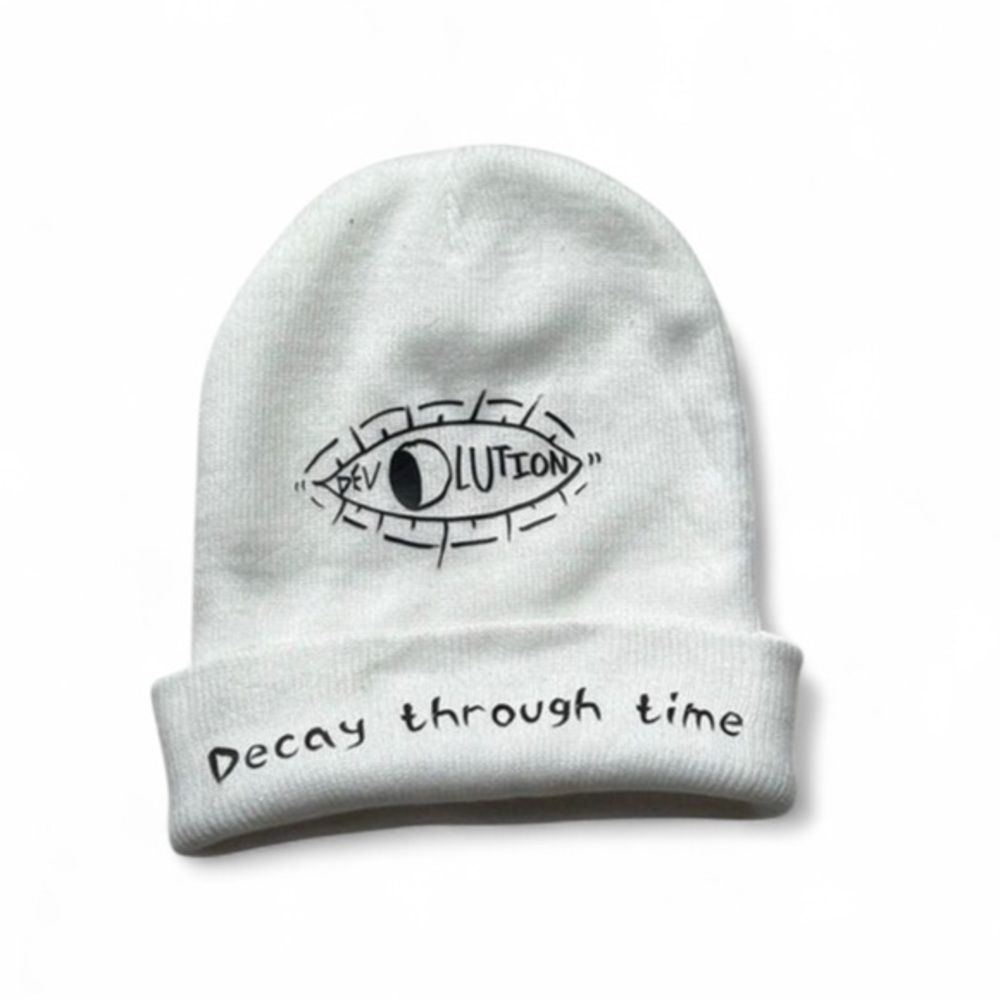 Devolution Decay Through Time Custom Beanie - Picture 1 of 2